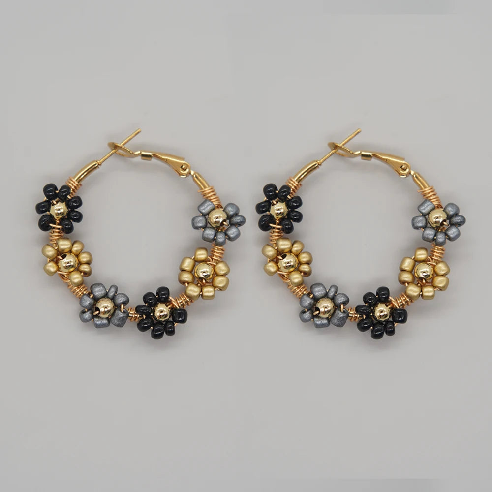 Romantic Beaded Earrings