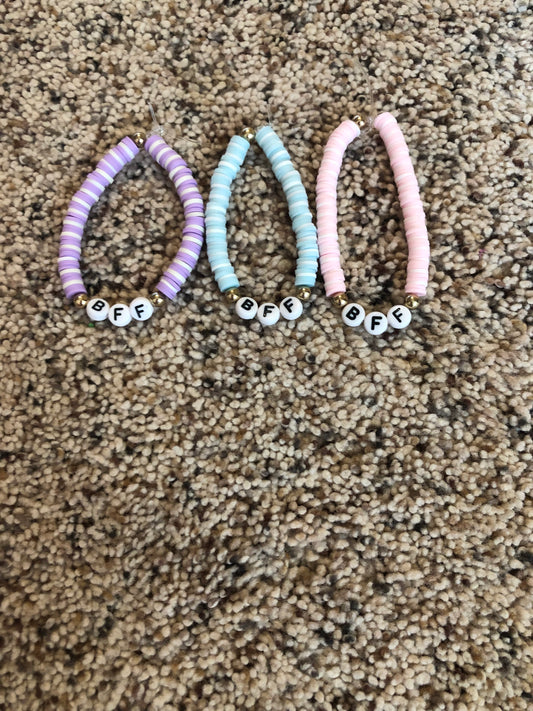 Handmade by Addie- Kids BFF Beaded Friendship Bracelets