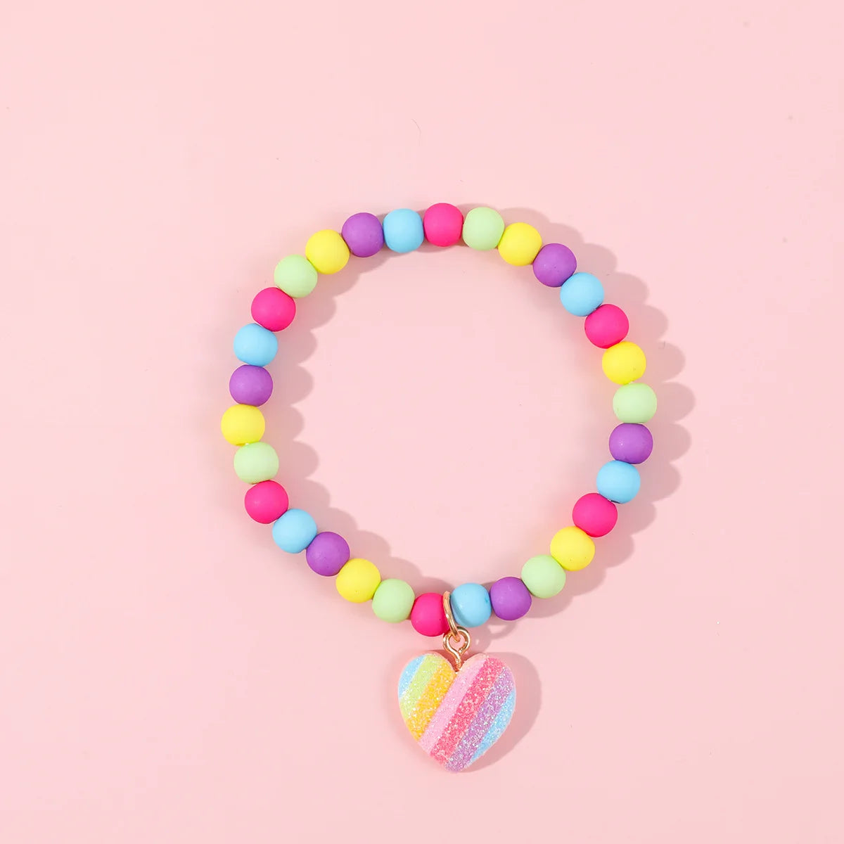Colorful Heart Jewelry Set
