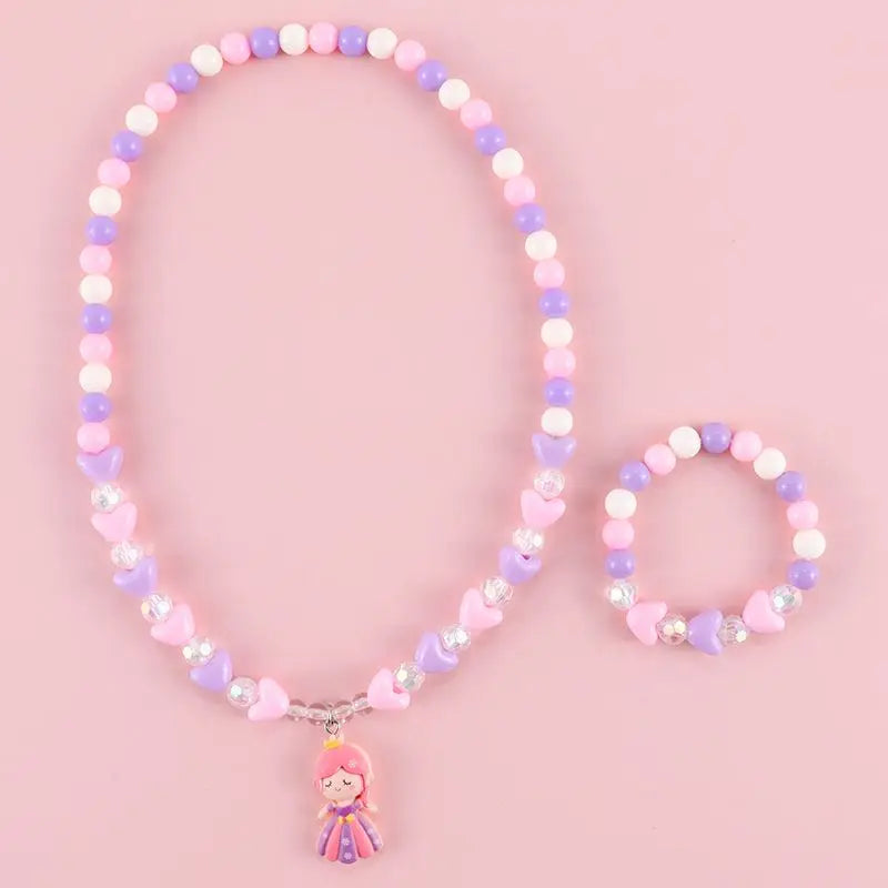 Cute Beaded Jewelry Set