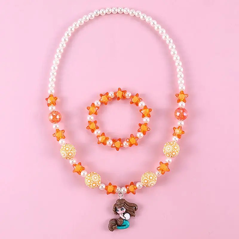 Cute Beaded Jewelry Set