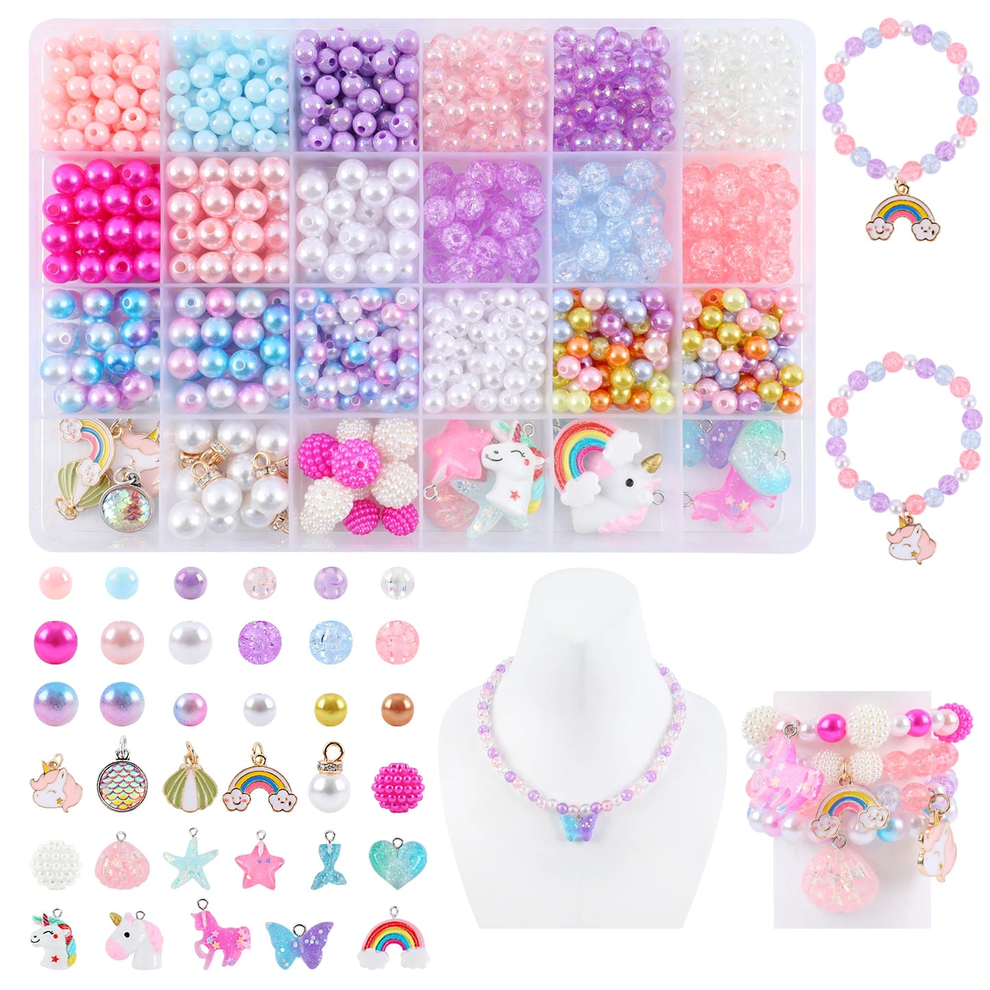 DIY Kandi Beads Jewelry Kit