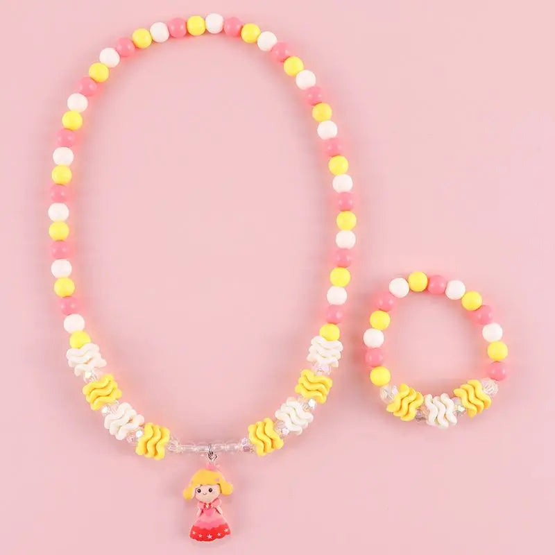Cute Beaded Jewelry Set